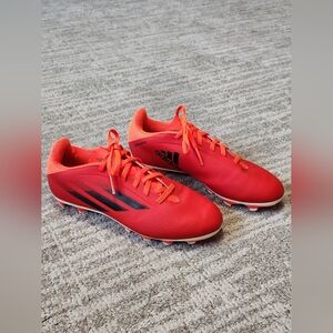 Adidas x Speedflow soccer cleats red orange size 6 men